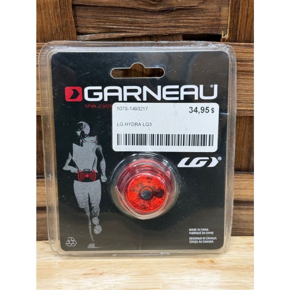 Garneau LG Hydra LG3 Rear Bike Light - Red Lens